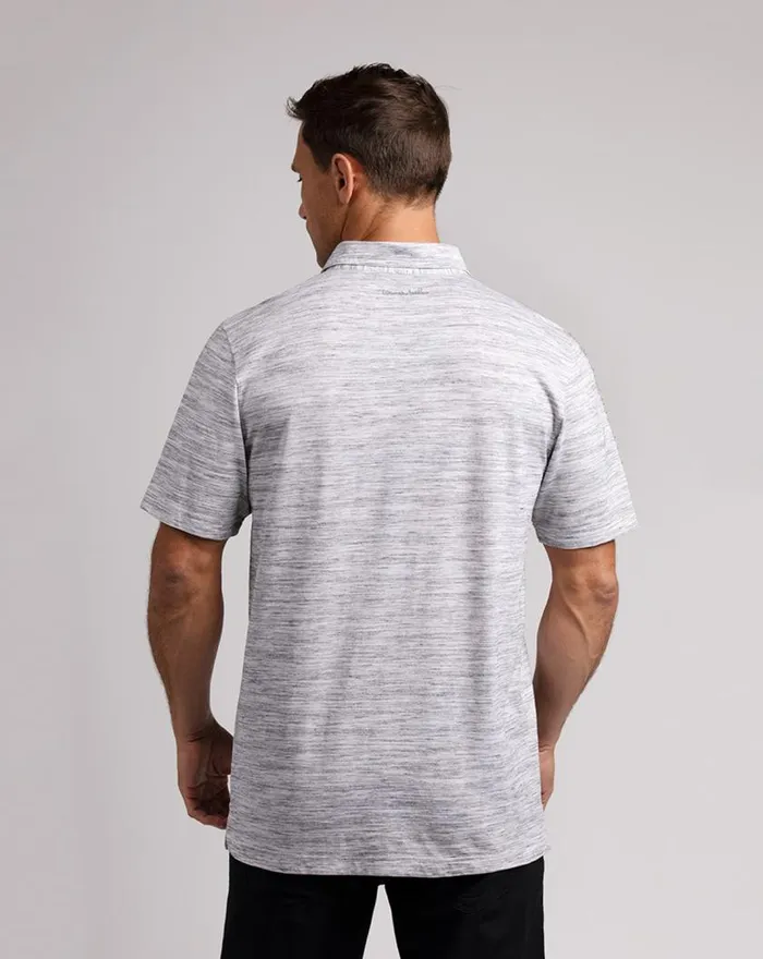 Men FLYING TORTILLA POLO White TravisMathew Polos