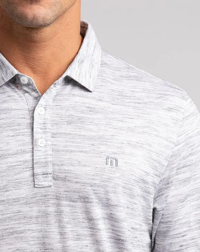 Men FLYING TORTILLA POLO White TravisMathew Polos