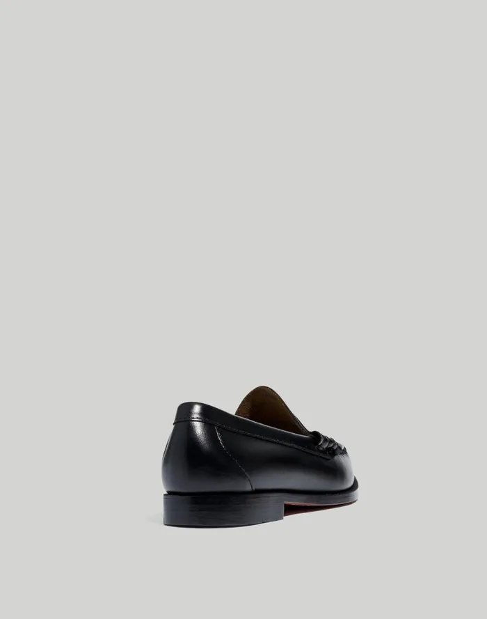 Men GHBASS Weejuns Penny Loafers Black Madewell Dress Shoes and Loafers