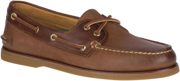 Men Gold Cup Authentic Original Rivingston Boat Shoe Tan Sperry Boat Shoes