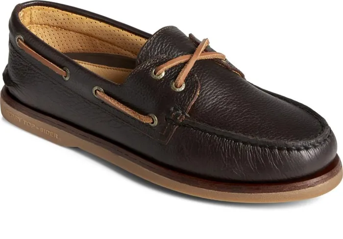 Men Gold Cup Authentic Original Tumbled Boat Shoe Brown Sperry Boat Shoes Men Gold Cup Authentic Original Tumbled Boat Shoe Brown Sperry Boat Shoes
