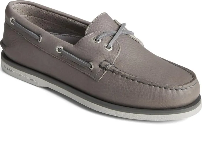 Men Gold Cup Authentic Original Tumbled Boat Shoe Grey Sperry Boat Shoes Men Gold Cup Authentic Original Tumbled Boat Shoe Grey Sperry Boat Shoes