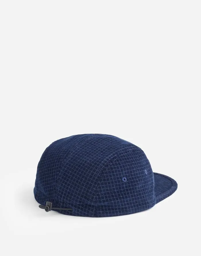Men Gramicci OG Long Bill Baseball Cap Grid Check Madewell Hats and Scarves