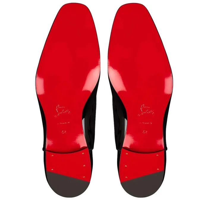 Men Greggy Chick Laceup Shoes 8211 Patent Calf 8211 Black Black Christian Louboutin Buckles and Laceups