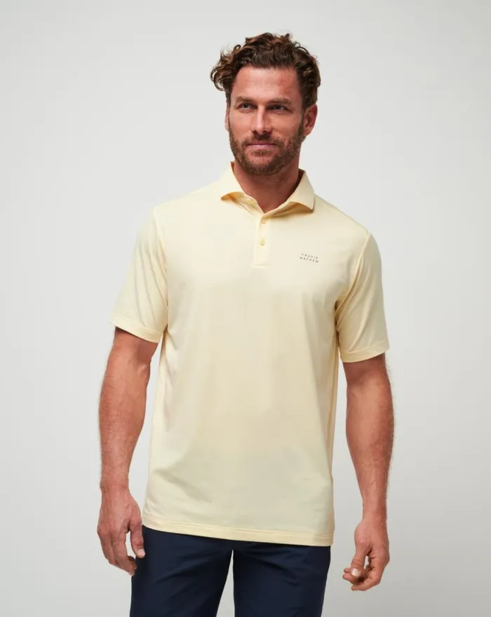 Men HEATER PRO POLO French Vanilla TravisMathew Polos