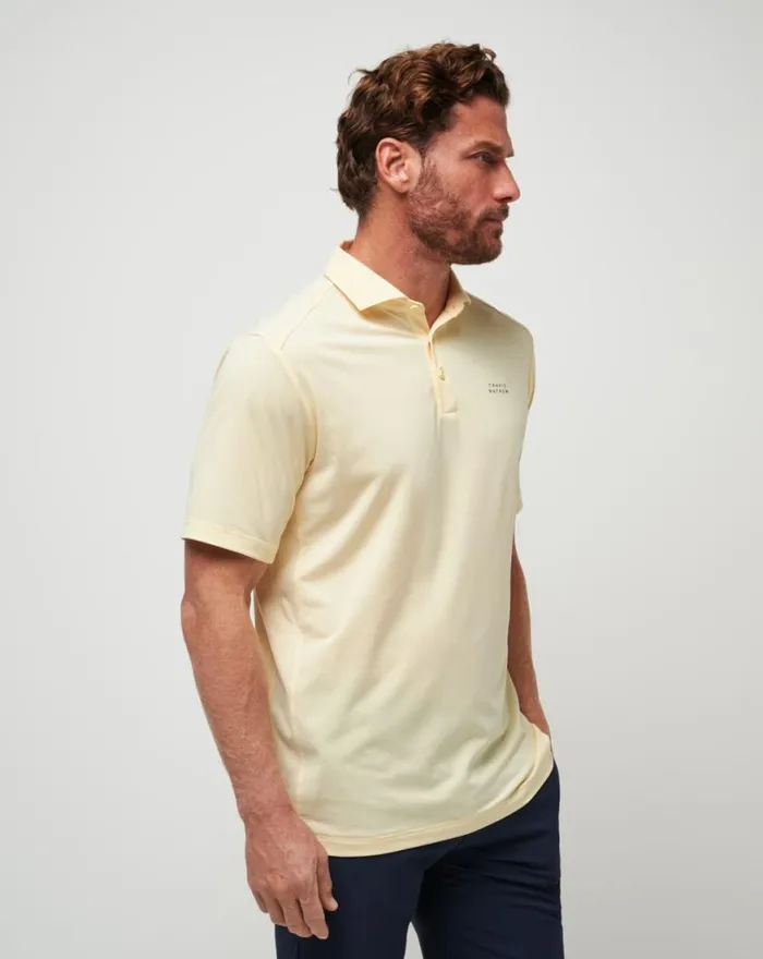 Men HEATER PRO POLO French Vanilla TravisMathew Polos