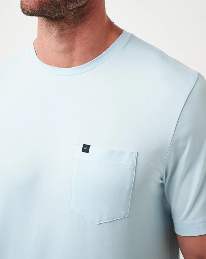 Men HEATER TEE Cory Blue TravisMathew Tees