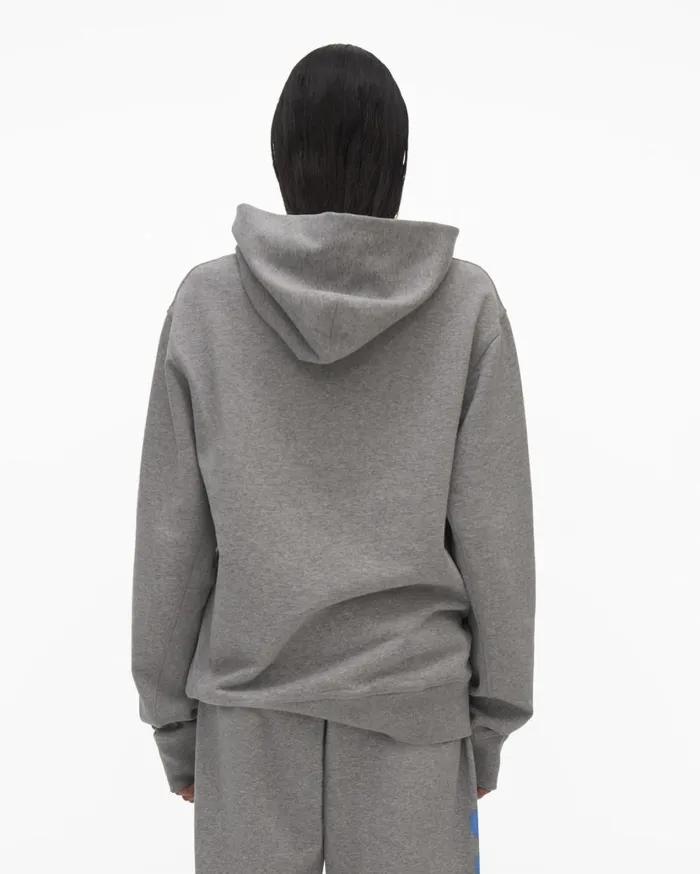 Men HL Taxi Hoodie Vapor Heather Helmut Lang Sweatshirts