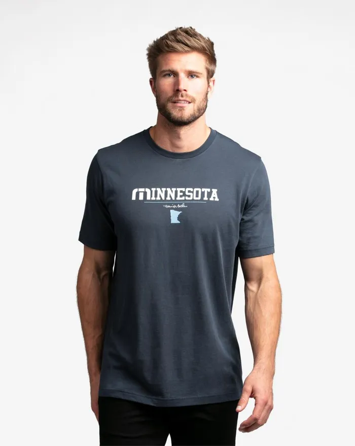 Men HONEY CRISP TEE Mood Indigo TravisMathew Tees