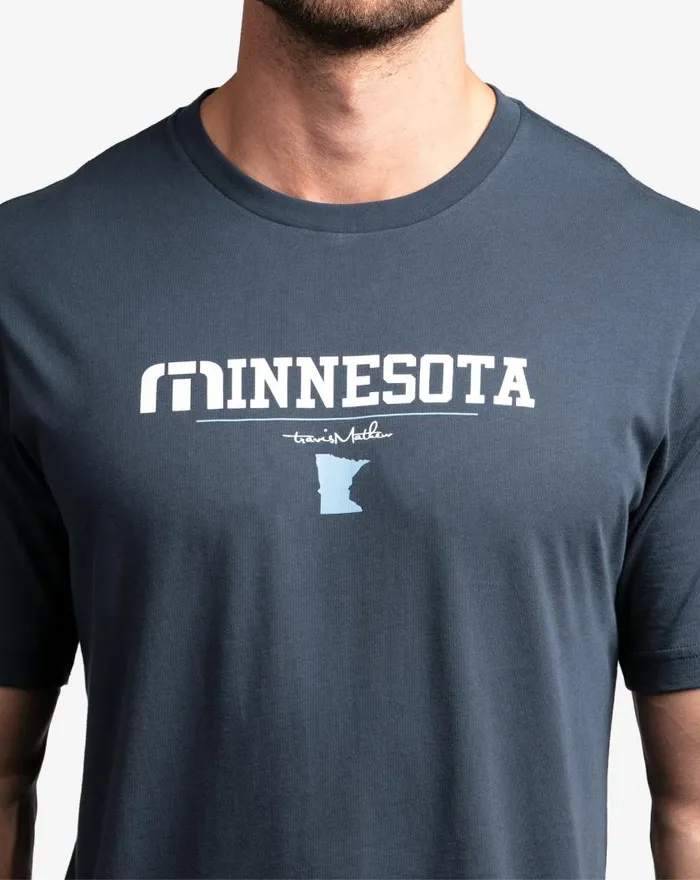 Men HONEY CRISP TEE Mood Indigo TravisMathew Tees