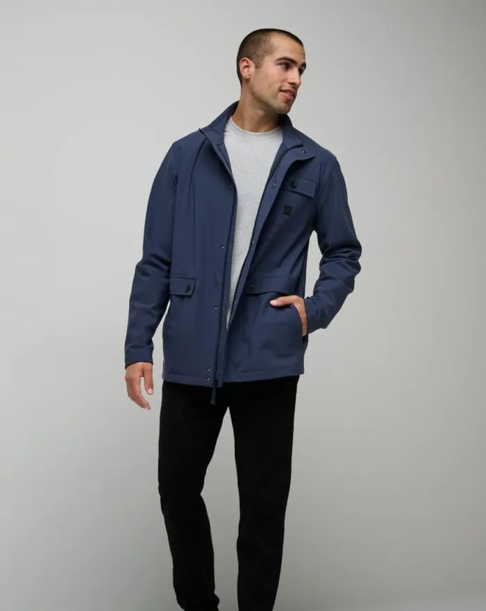 Men HORIZON JACKET Mood Indigo TravisMathew Jackets