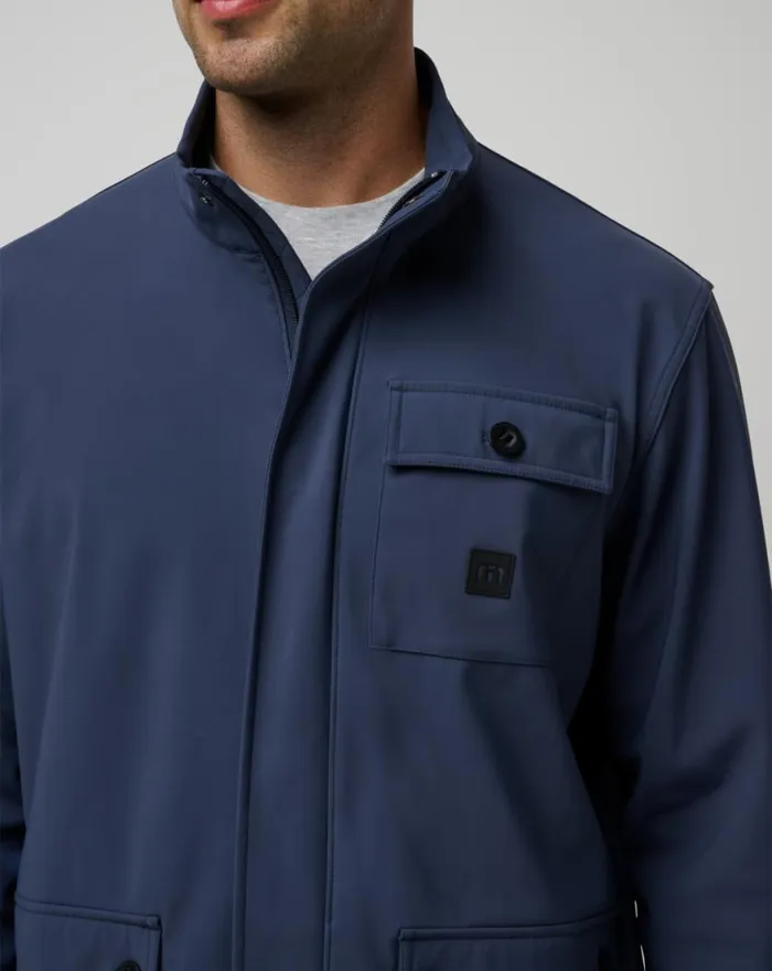 Men HORIZON JACKET Mood Indigo TravisMathew Jackets