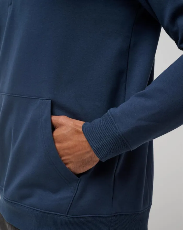 Men HOTEL HOPPER QUARTER ZIP Total Eclipse TravisMathew Quarter Zips
