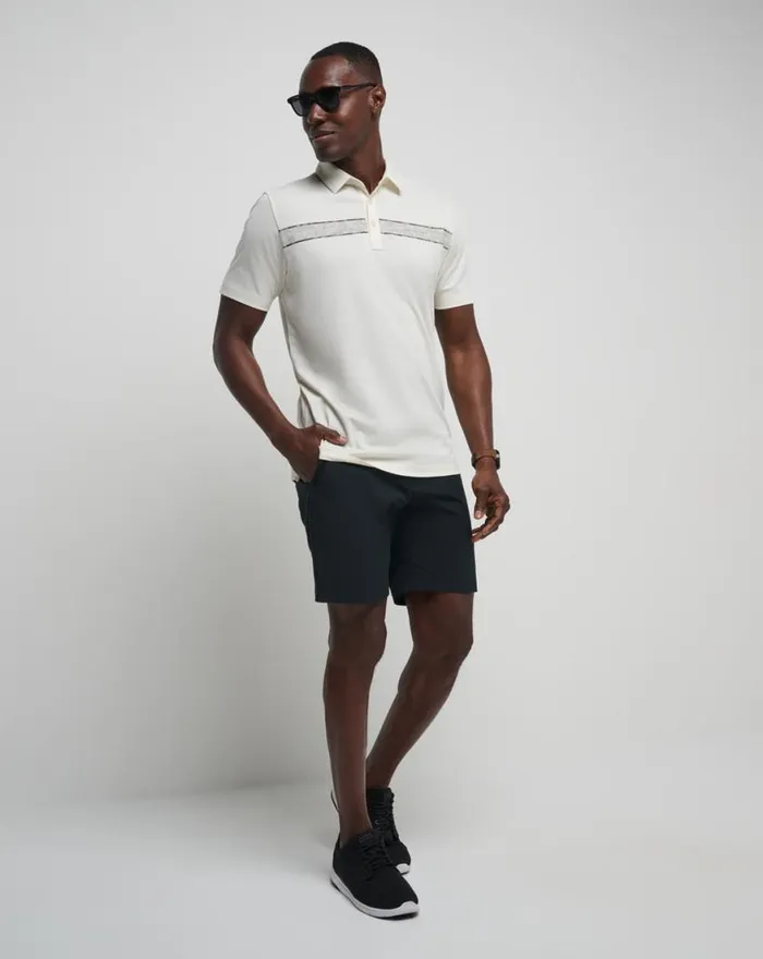 Men KAYAK CRUISE POLO Vanilla Ice TravisMathew Polos