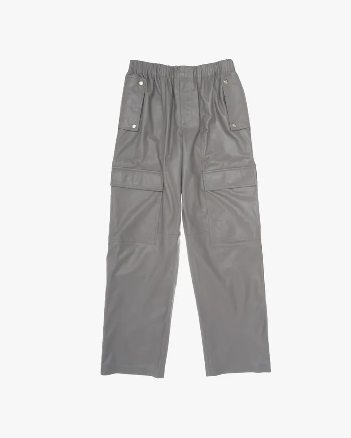 Men Leather Utility Pant Sartorial Steel Helmut Lang Pants