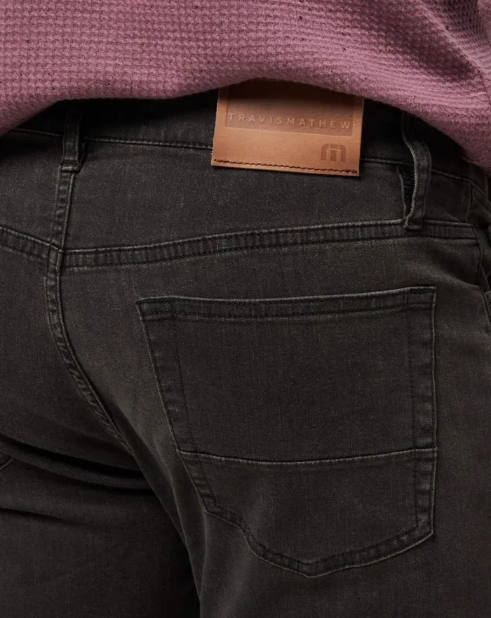 Men LEGACY FEATHERWEIGHT JEANS Vintage Charcoal TravisMathew Pants
