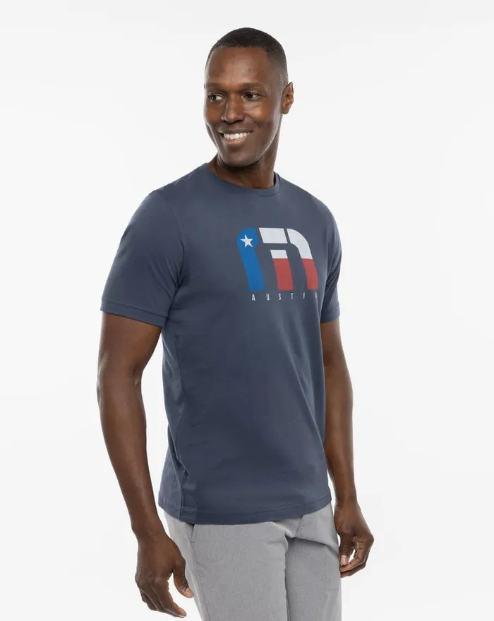 Men LIVE MUSIC TEE Mood Indigo TravisMathew Tees