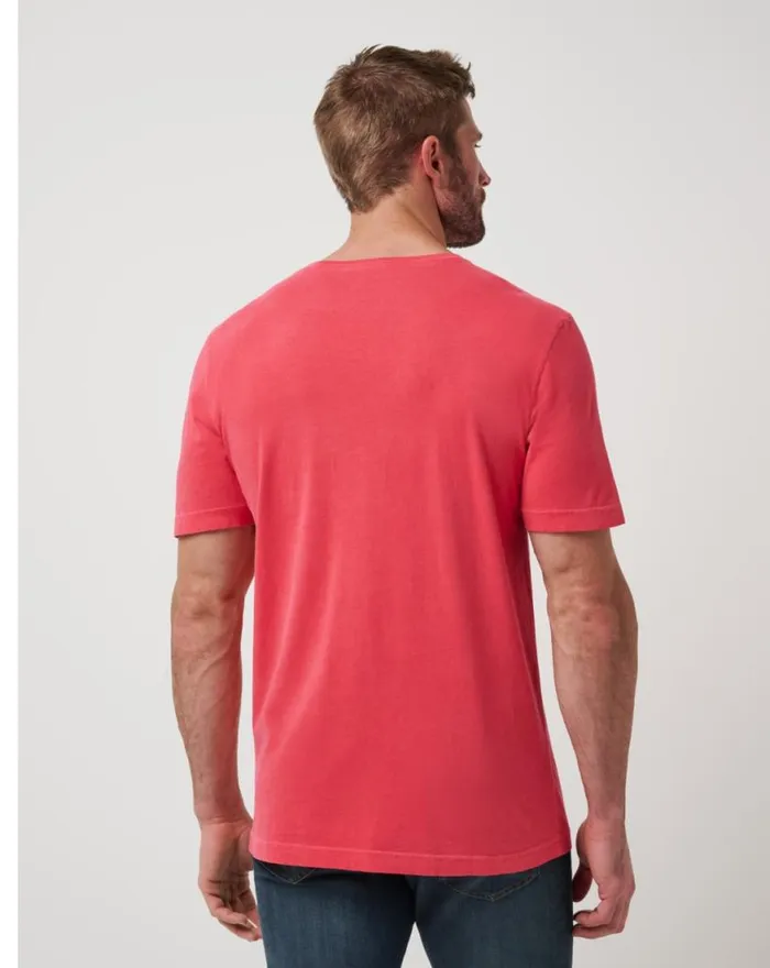 Men LOCAL FAVORITE 20 TEE Red TravisMathew Tees