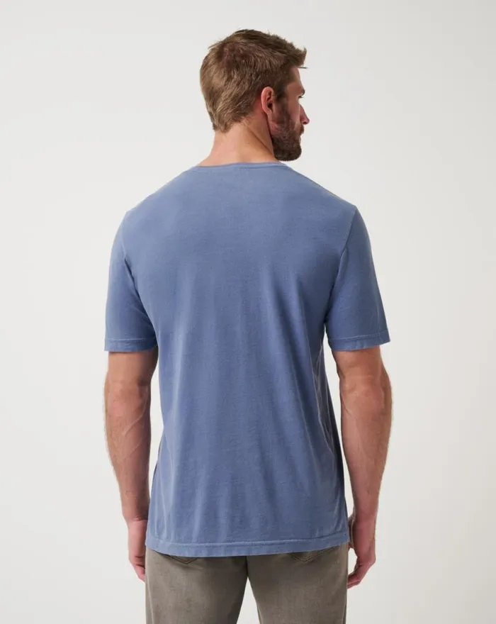 Men LOCAL FAVORITE 20 TEE Vintage Indigo TravisMathew Tees