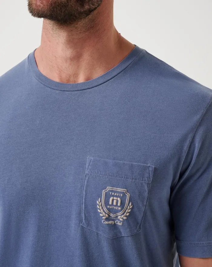 Men LOCAL FAVORITE 20 TEE Vintage Indigo TravisMathew Tees