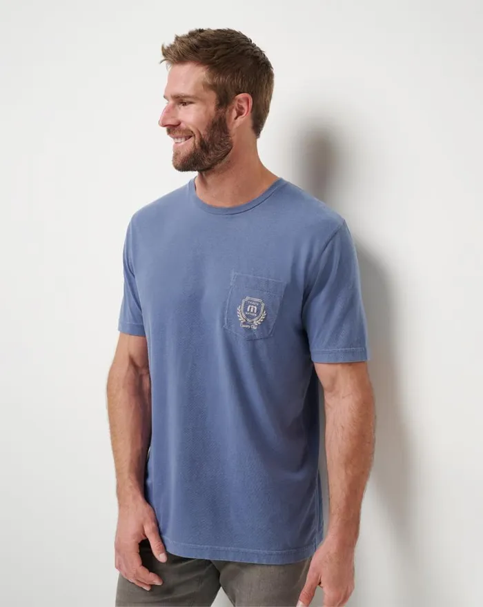 Men LOCAL FAVORITE 20 TEE Vintage Indigo TravisMathew Tees