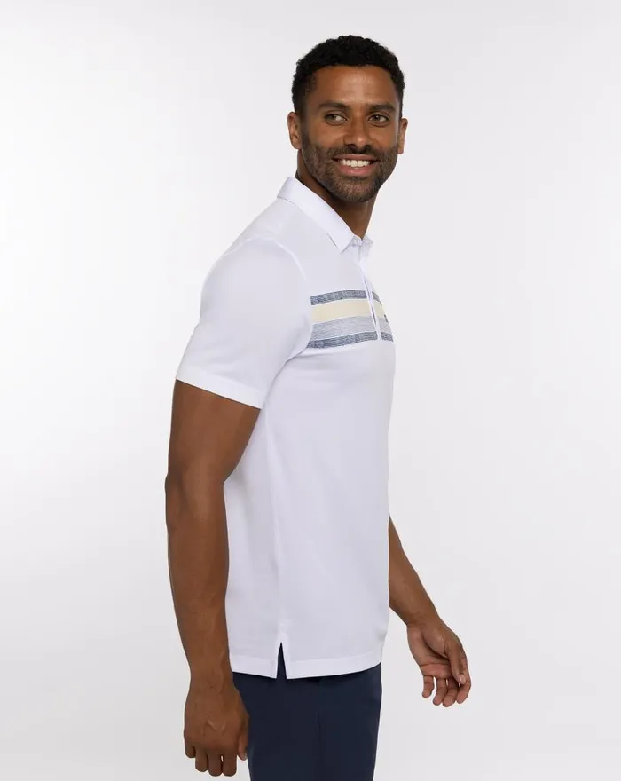 Men LOS CABOS POLO White TravisMathew Polos