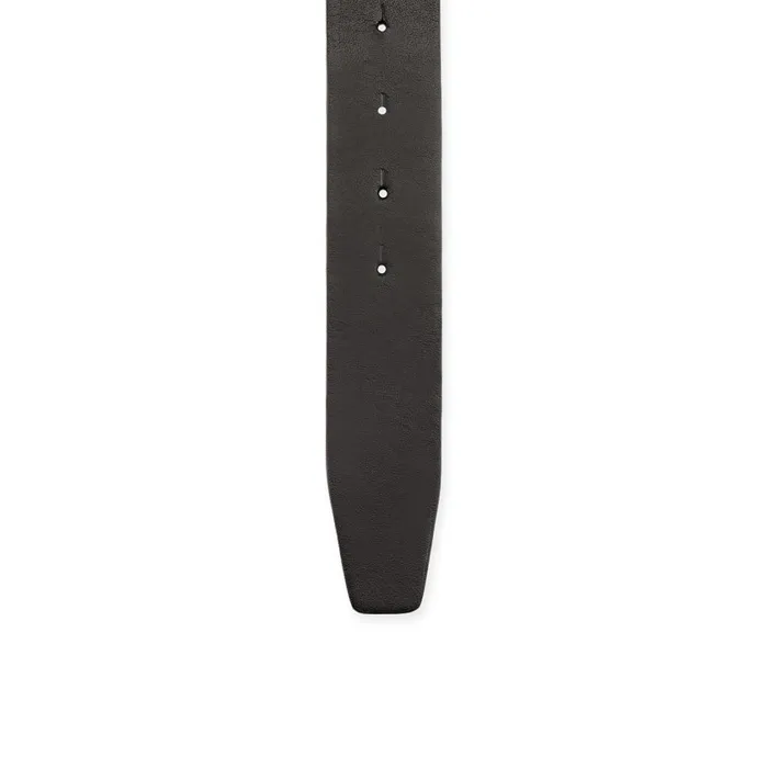 Men Louis Belt Belt 8211 Calf Leather And Spikes 8211 Black Black Christian Louboutin Belts