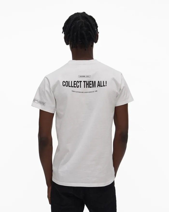 Men Made Me Tee White Helmut Lang TShirts