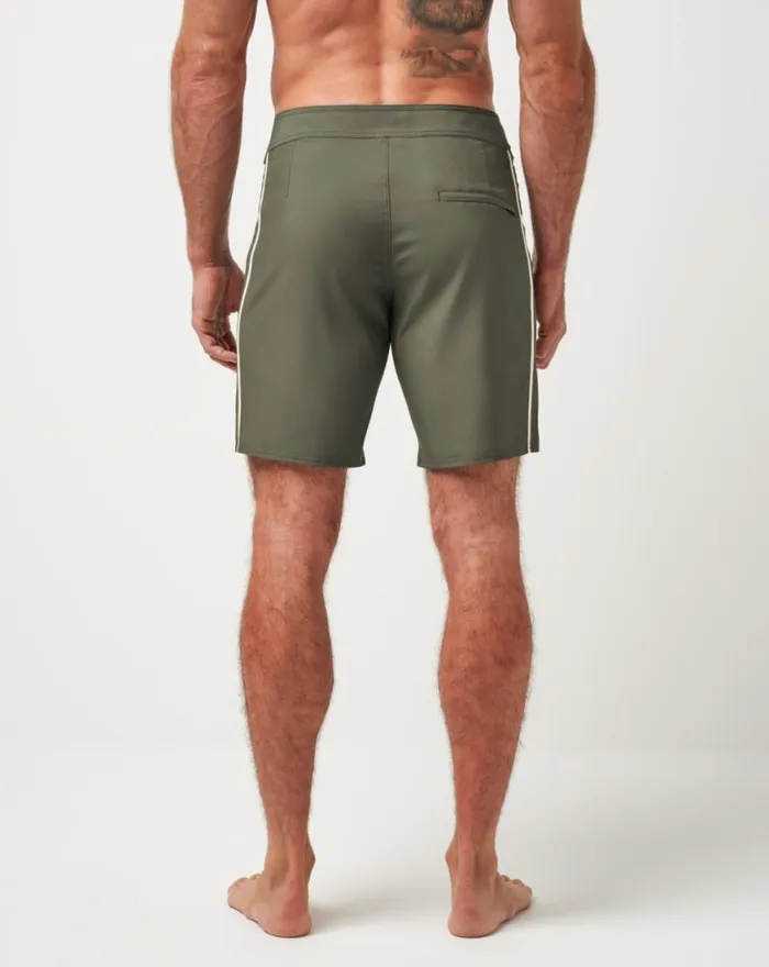 Men MAKING IT REEF BOARDSHORT Dark Olive TravisMathew Shorts