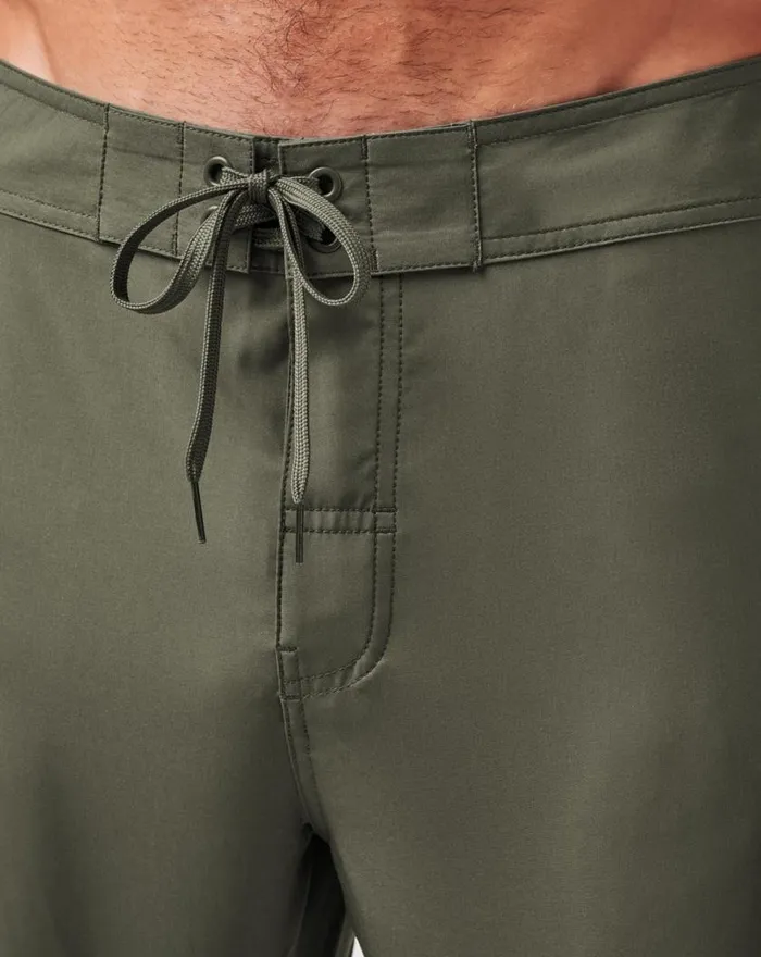 Men MAKING IT REEF BOARDSHORT Dark Olive TravisMathew Shorts