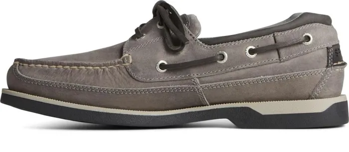 Men Mako Canoe Moc Boat Shoe Grey Sperry Boots Men Mako Canoe Moc Boat Shoe Grey Sperry Boots
