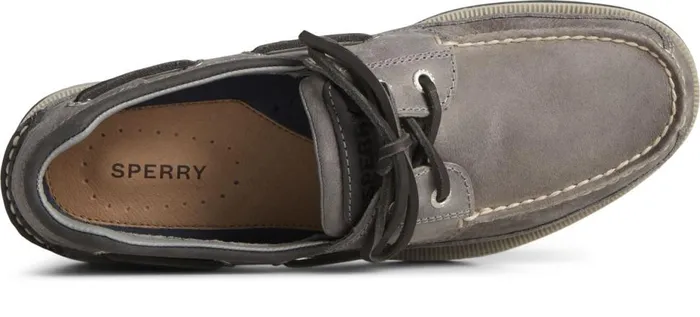 Men Mako Canoe Moc Boat Shoe Grey Sperry Boots Men Mako Canoe Moc Boat Shoe Grey Sperry Boots