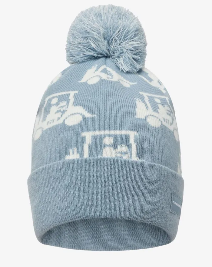 Men MAPES BEANIE Dusty Blue TravisMathew Beanies
