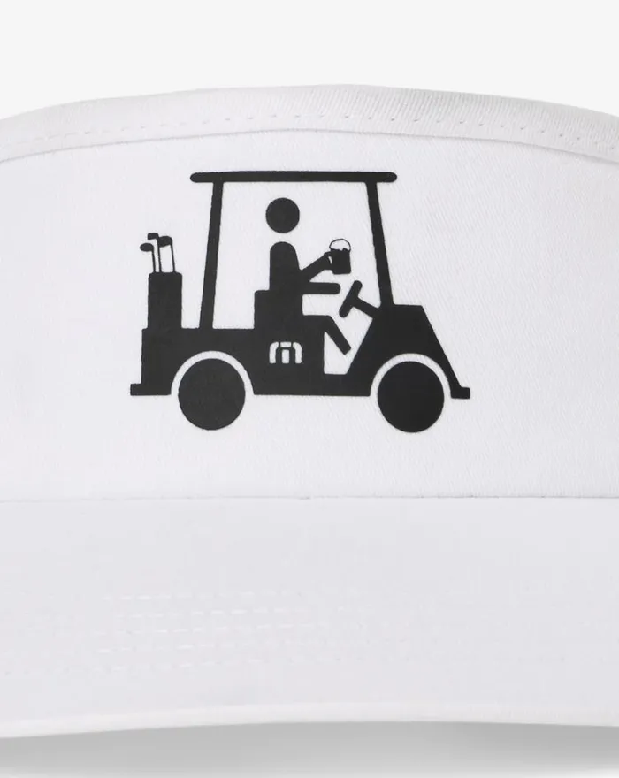 Men MAPES VISOR White TravisMathew Other Hats