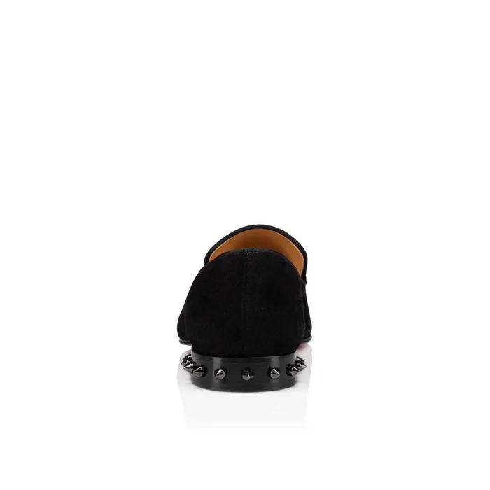 Men Marquees Loafers 8211 Veau Velours 8211 Black Black Christian Louboutin Loafers and Slipons