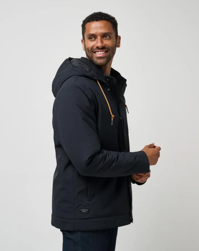 Men MOUNTAIN PASS JACKET Black TravisMathew Jackets