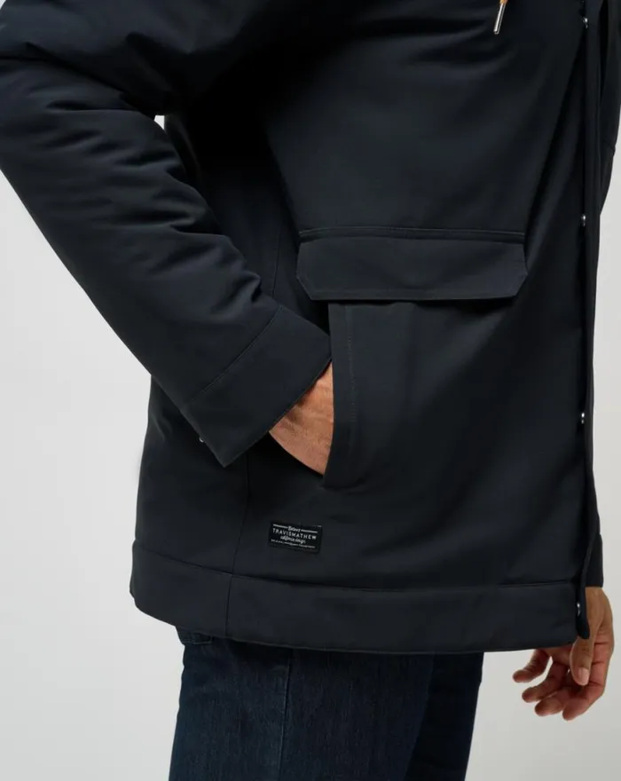 Men MOUNTAIN PASS JACKET Black TravisMathew Jackets