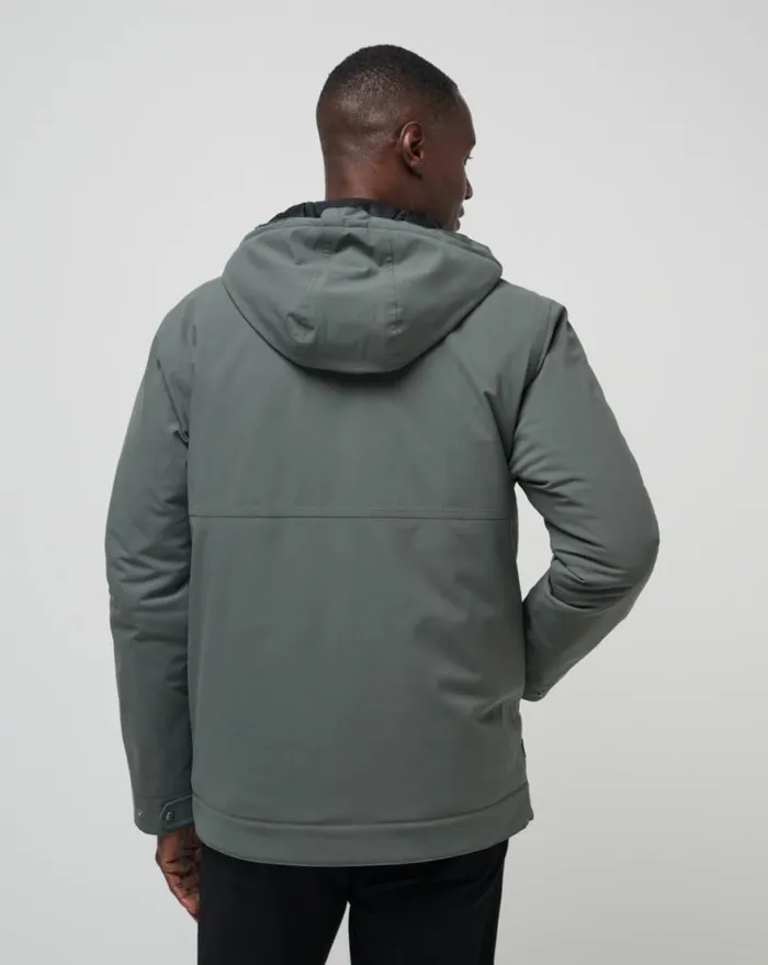 Men MOUNTAIN PASS JACKET Dark Olive TravisMathew Jackets