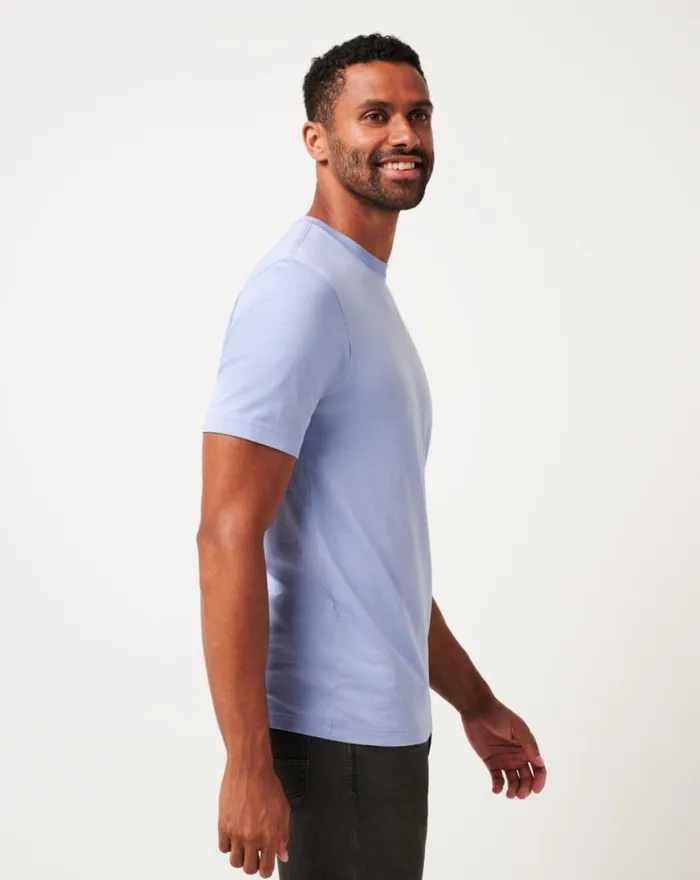 Men NIGHT DIVER TEE Heather Violet Storm TravisMathew Tees Men NIGHT DIVER TEE Heather Violet Storm TravisMathew Tees
