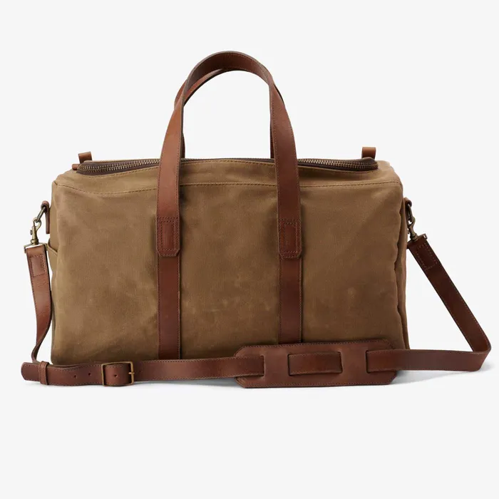 Men Nisolo Bags and Wallets Luis Weekender Waxed Canvas