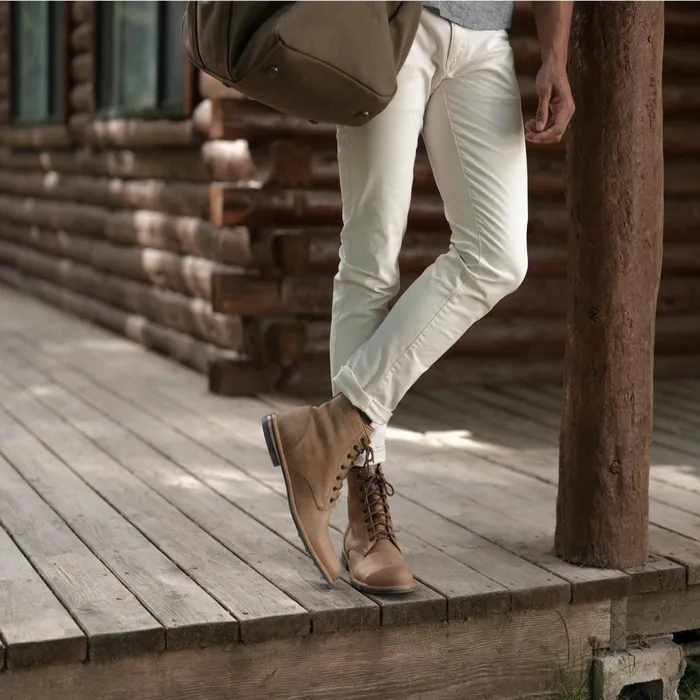 Men Nisolo Boots AllWeather Andres Boot Tobacco