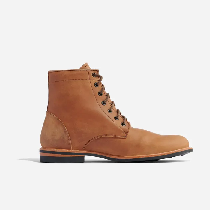 Men Nisolo Boots AllWeather Andres Boot Tobacco