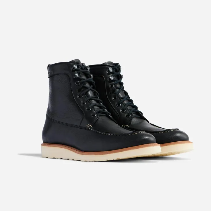 Men Nisolo Boots AllWeather Mateo Boot Black