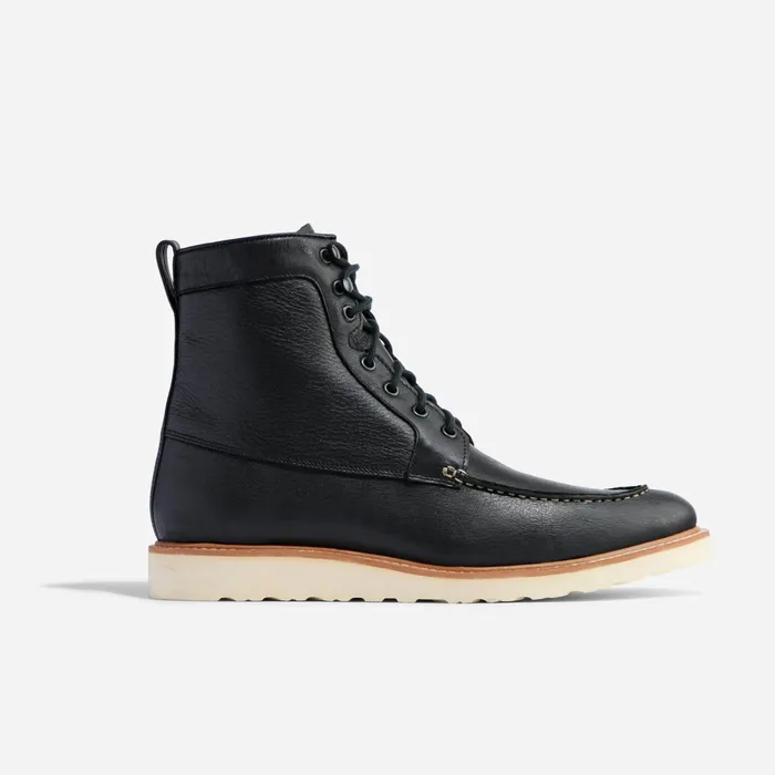 Men Nisolo Boots AllWeather Mateo Boot Black