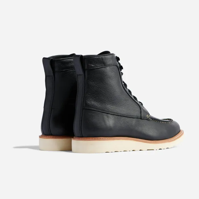 Men Nisolo Boots AllWeather Mateo Boot Black