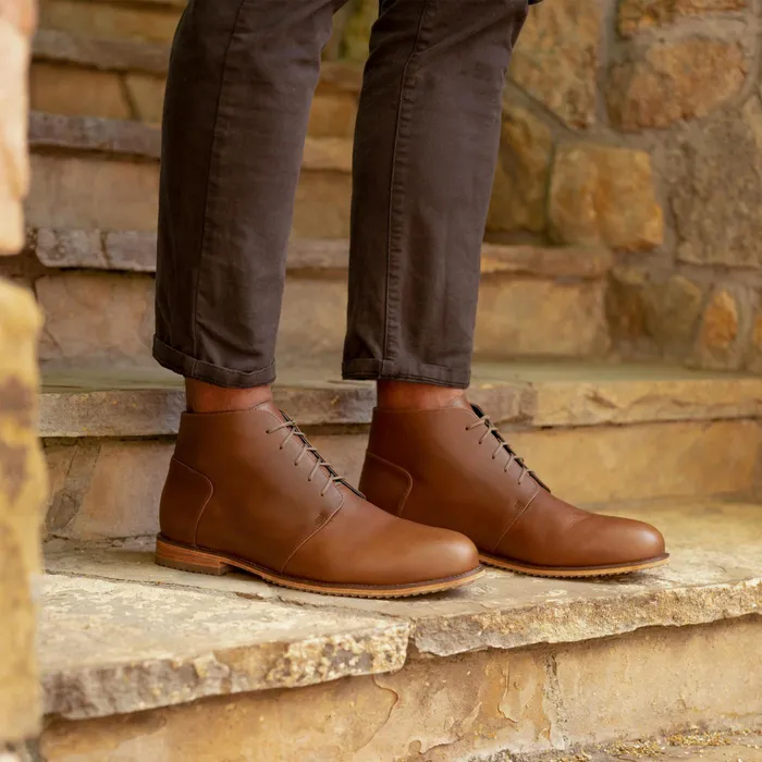 Men Nisolo Boots Everyday Chukka Boot Brown