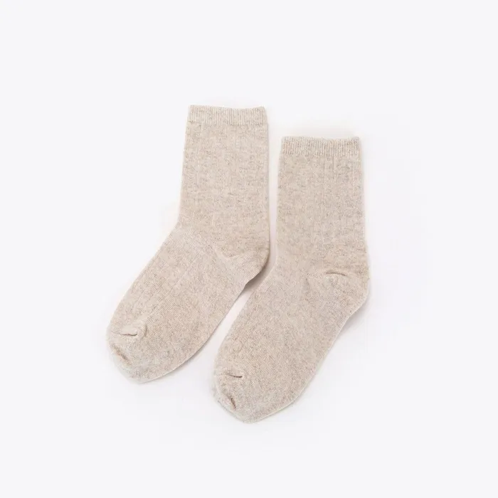 Men Nisolo Socks Cotton Mid Sock Linen