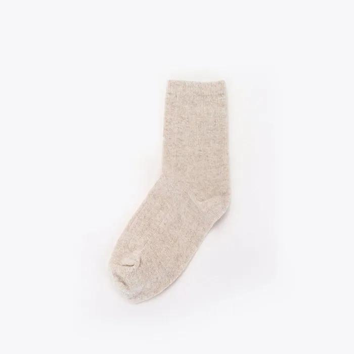 Men Nisolo Socks Cotton Mid Sock Linen