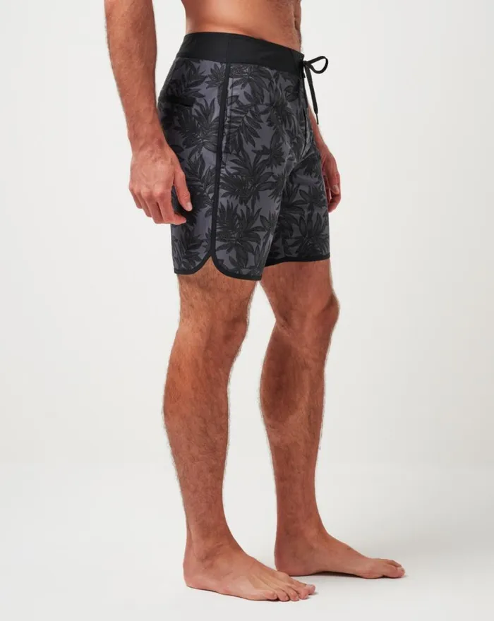 Men NO WAKE ZONE BOARDSHORT Black TravisMathew Shorts