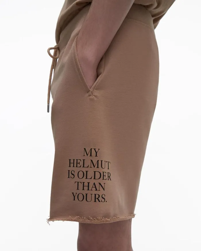Men Older Short Noble Tan Helmut Lang Shorts